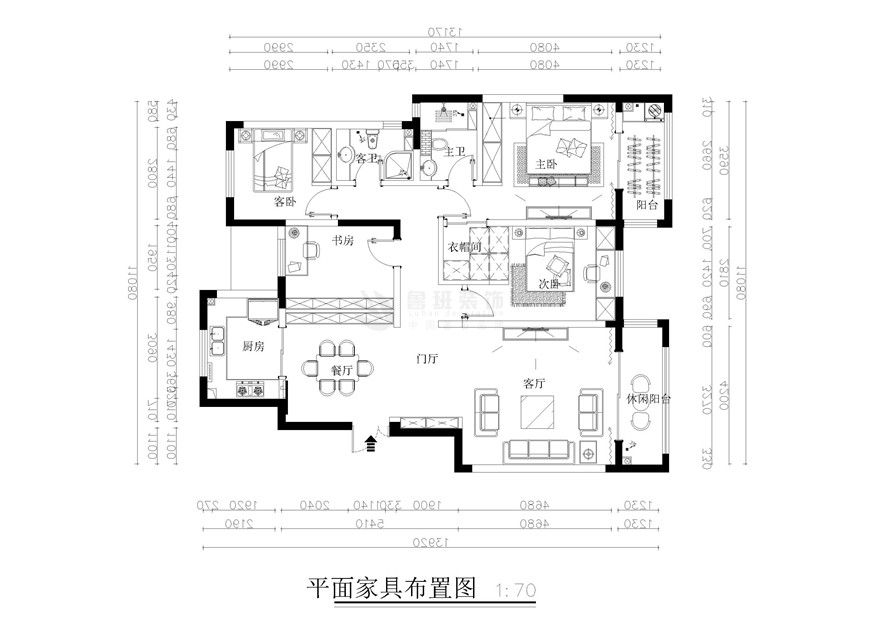 金科世界城,簡美風格,戶型圖