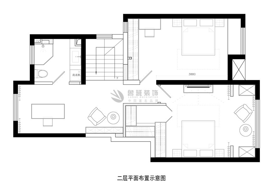 綠地城,現(xiàn)代簡約風(fēng)格,戶型圖