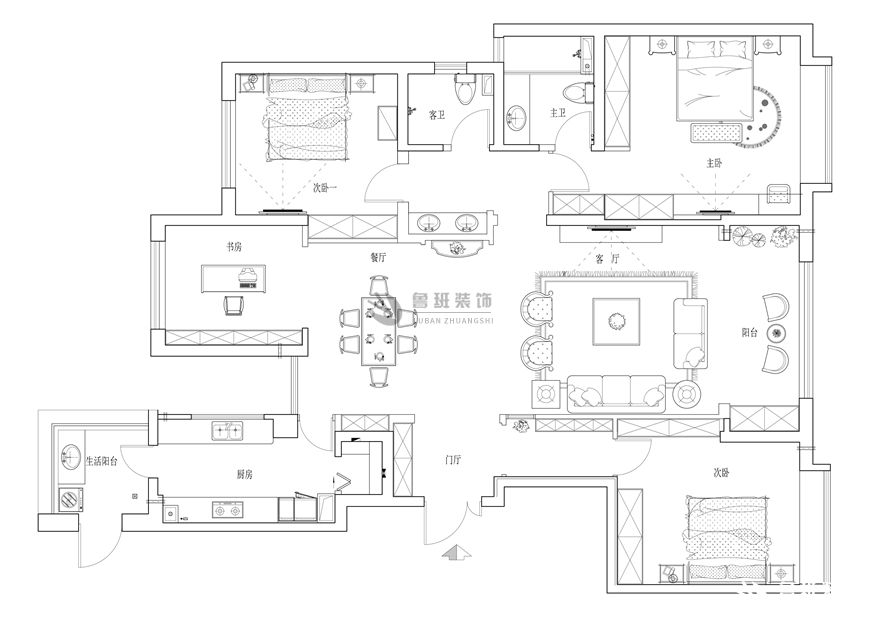 逸翠園,美式風(fēng)格,戶型圖