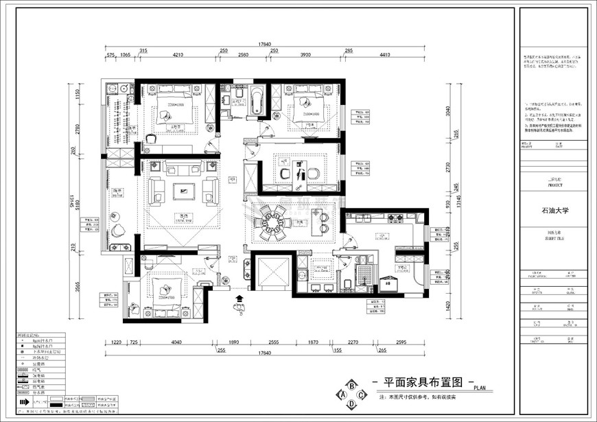 紫薇花園洲,現(xiàn)代風(fēng)格效果圖,平面設(shè)計(jì)